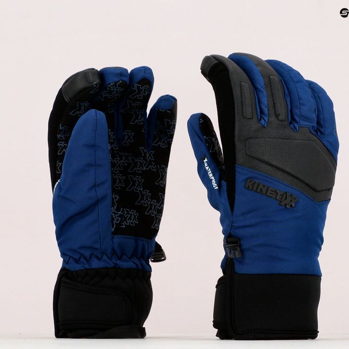 Dětské lyžařské rukavice KinetiXx Billy Ski Alpin modro-černé 7020-601-04 6