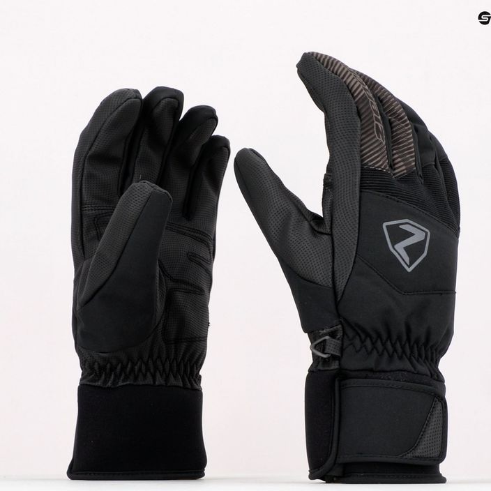 Pánské lyžařské rukavice ZIENER Ginx As Aw černé 801066.12 5