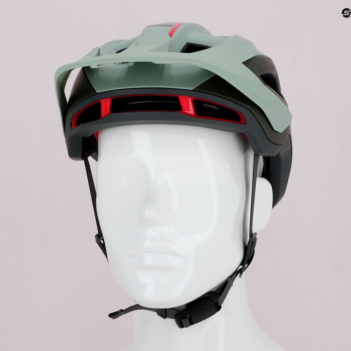 Cyklistická helma Fox Racing Speedframe Pro Blocked zelená 29414_341 16