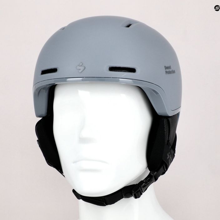 Lyžařská helma Sweet Protection Looper šedá 840091 13
