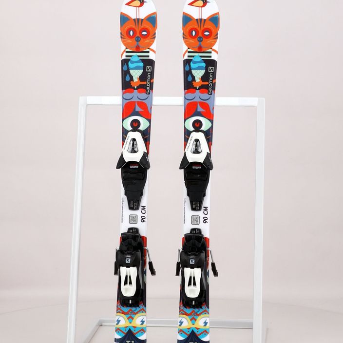 Dětské sjezdové lyže Salomon T1 XS + C5 color L40891100 15