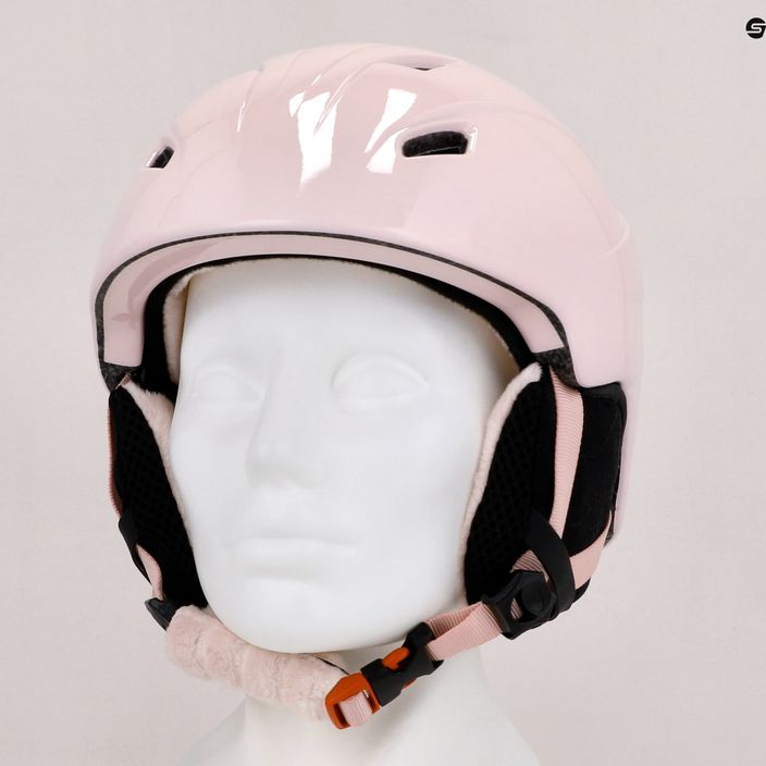 Dětská lyžařská helma 4F F017 56S růžová 4FJAW22AHELF017 14