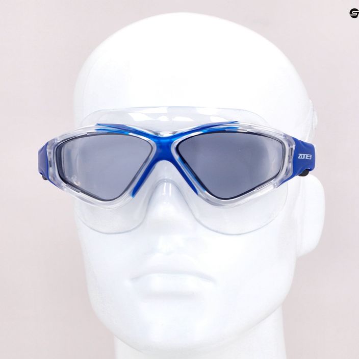 Plavecká maska Zone3 Vision Max čirá modrá SA18GOGVI_OS 10