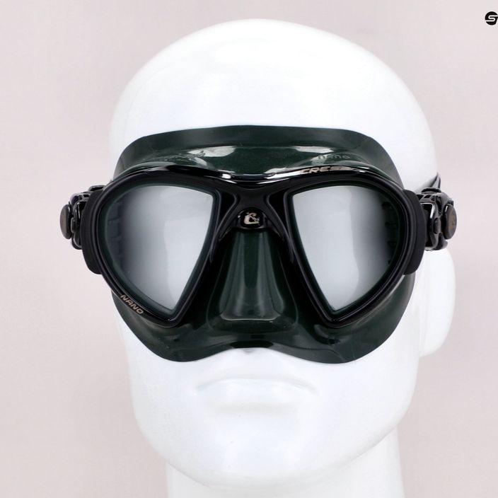 Šnorchlovací maska Cressi Nano černá DS369850 8