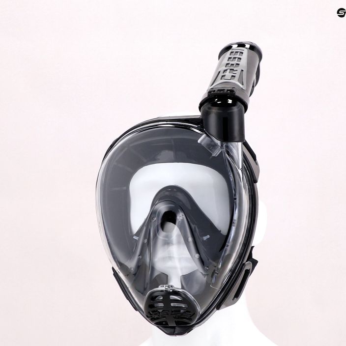 Celoobličejová maska Cressi Duke Dry pro šnorchlování černá XDT005050 10