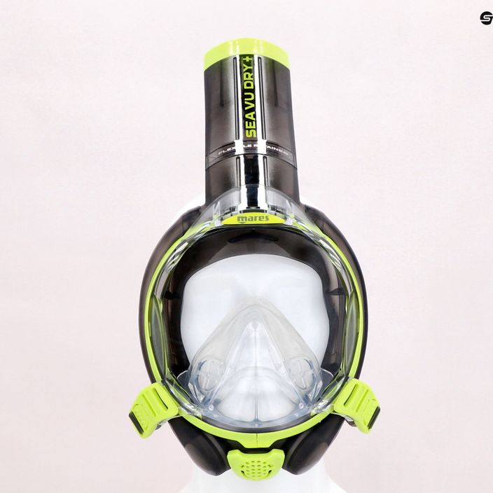 Potápěčská maska Mares Sea VU Dry + černo-zelená 411260 6