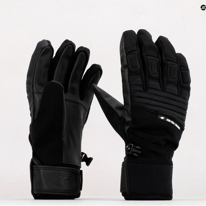 Pánské lyžařské rukavice 4F REM003 černé H4Z22-REM003 11