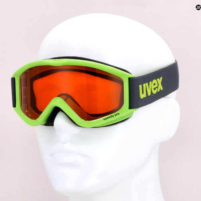 Lyžařské brýle UVEX Speedy Pro zelené 55/3/819/70 7