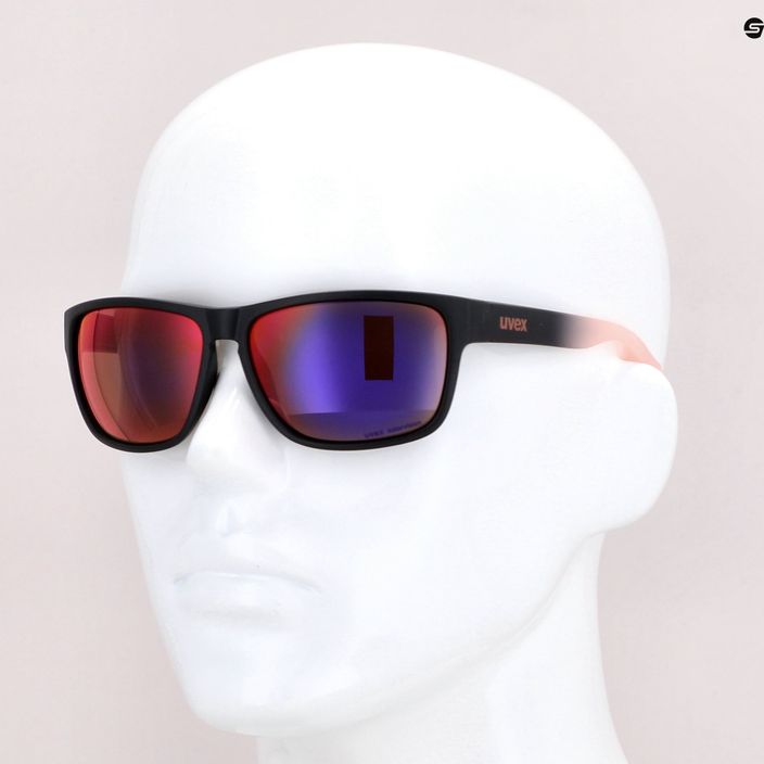Sluneční brýle UVEX Lgl 36 CV černo-růžové S5320172398 7