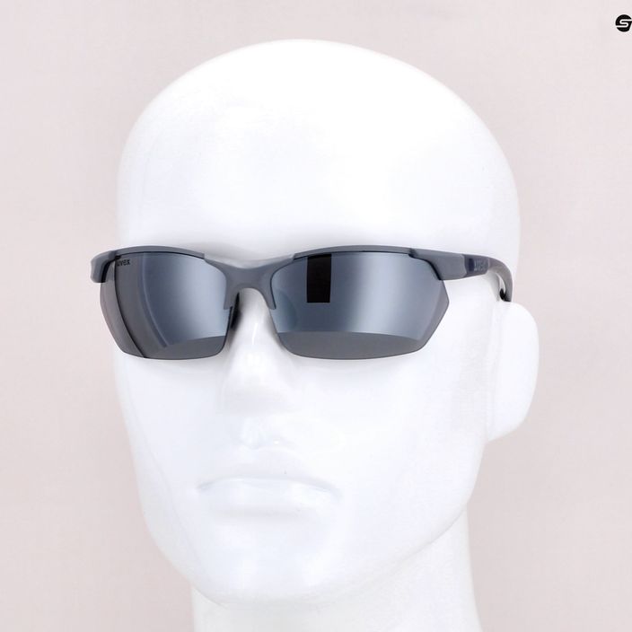 Sluneční brýle UVEX Sportstyle 114 šedo-tmavě modré S5309395416 9