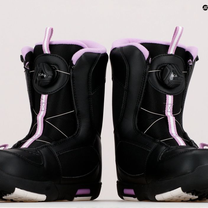 Dětské boty na snowboard K2 Lil Kat black 11F2034 15