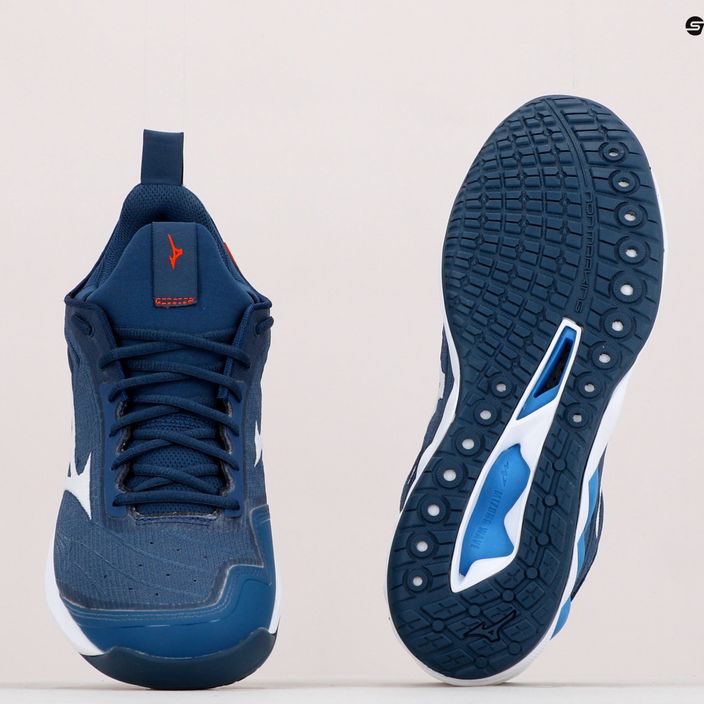 Pánská volejbalová obuv Mizuno Wave Luminous 2 blue V1GA212021 12