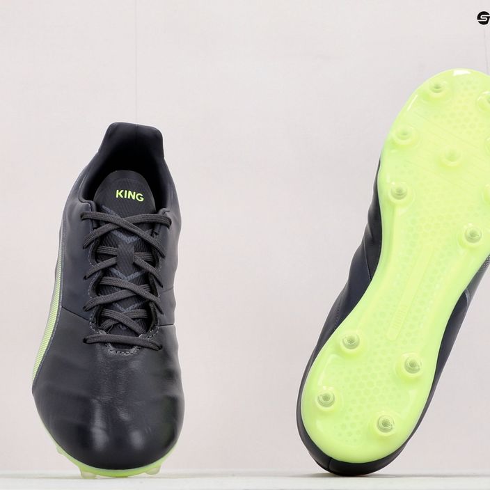 PUMA King Pro 21 FG pánské fotbalové boty black-green 106549 05 10