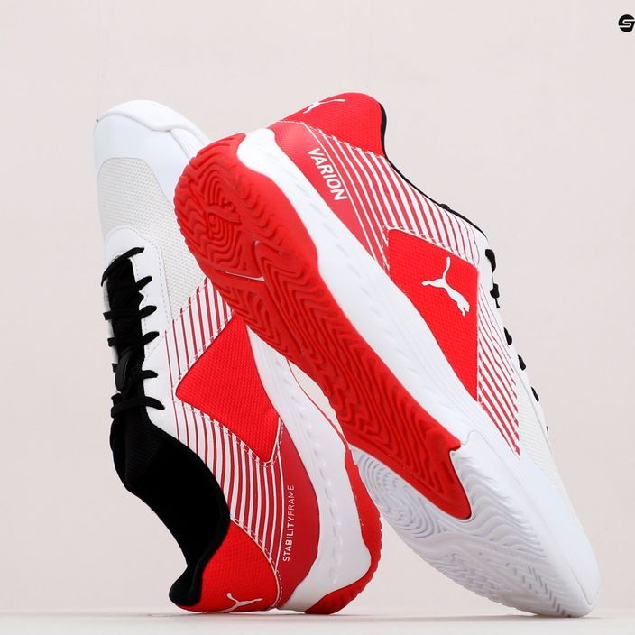 Volejbalové boty PUMA Varion bílo-červene 10647207 10