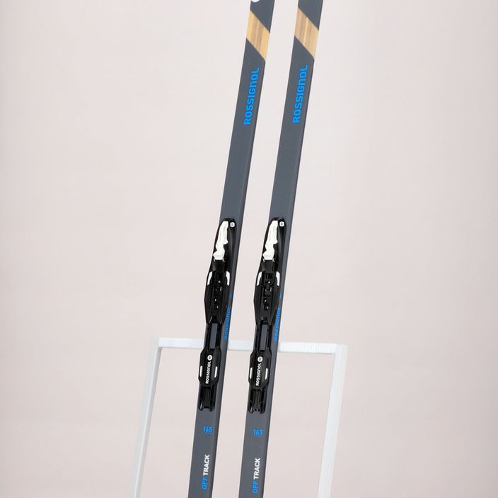 Pánské běžecké lyže Rossignol Evo OT 60 POS + Control SI grey/blue 12