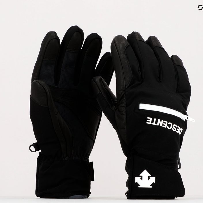 Pánské lyžařské rukavice Descente Gordon 93 black DWBUGD11 11