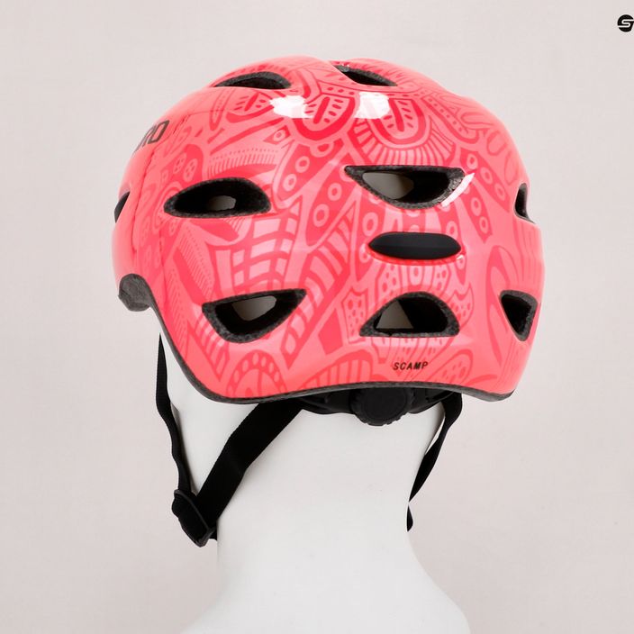 Dětská cyklistická helma Giro SCAMP růžová GR-7100496 9