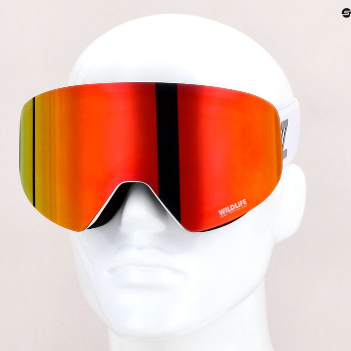 Snowboardové brýle VonZipper Encore white AZYTG00114 9