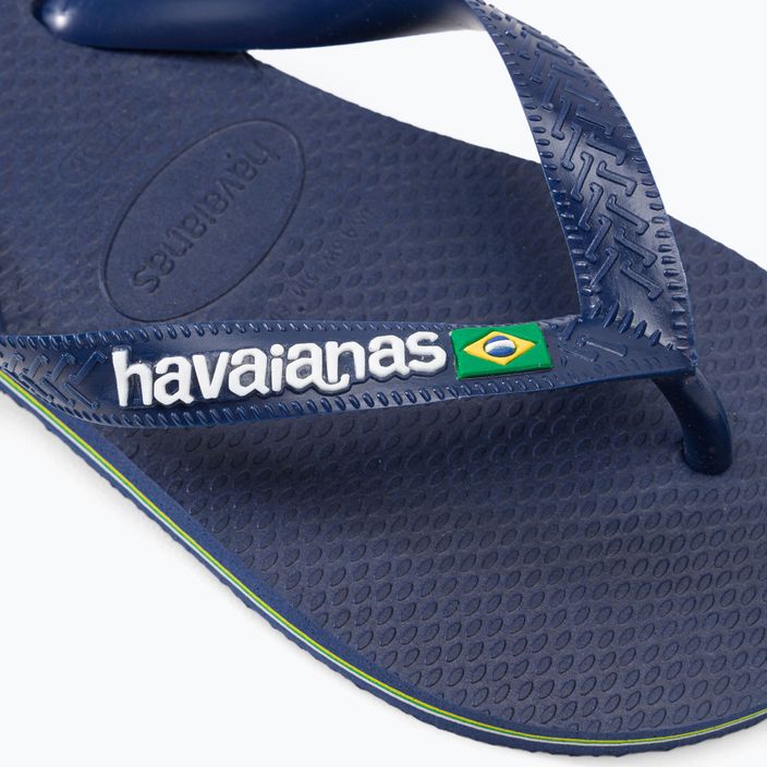 Žabky Havaianas Brasil Logo navy blue H4110850 7