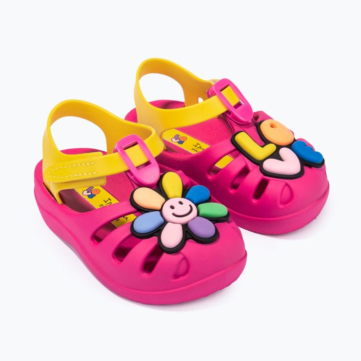 Dětské sandály Ipanema Summer IX pink/yellow 9