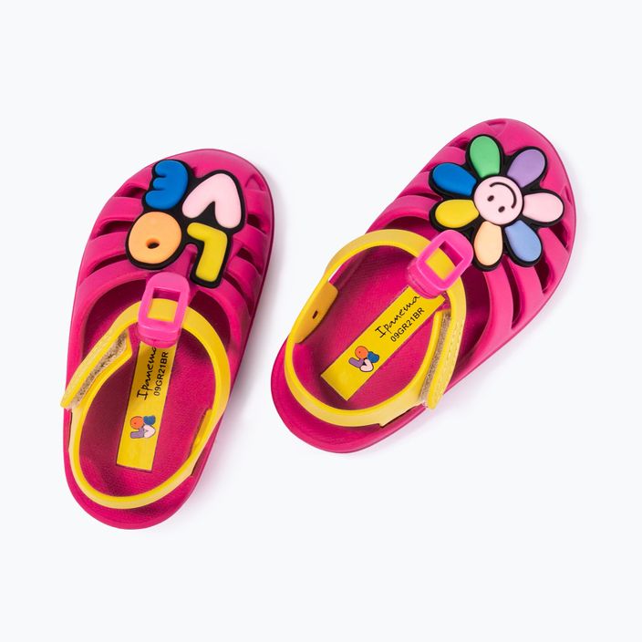 Dětské sandály Ipanema Summer IX pink/yellow 11