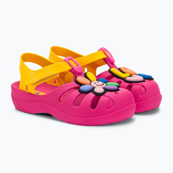 Dětské sandály Ipanema Summer IX pink/yellow 4