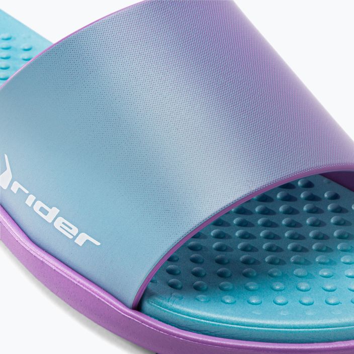 Dámské žabky RIDER Splash III Slide blue-purple 83171 7