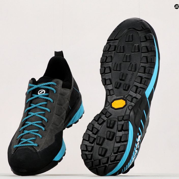 Pánské trekové boty SCARPA Mescalito GTX black-blue 72103-200/1 18