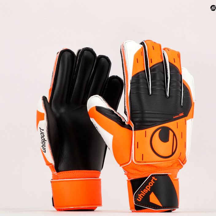 Brankářské rukavice uhlsport Soft Resist+ Flex Frame oranžovo-bílé 101127401 9