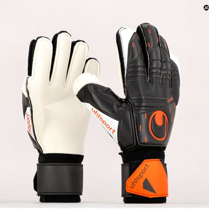 Brankářské rukavice  uhlsport Speed Contact Soft Flex Frame černo-bílé 101126701 9