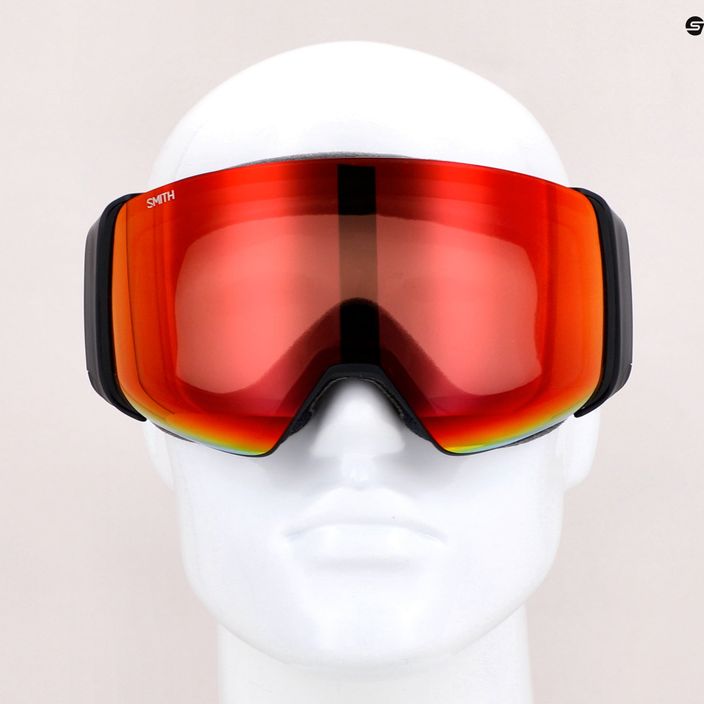 Lyžařské brýle Smith 4D Mag S2-S3 black/red M00732 9
