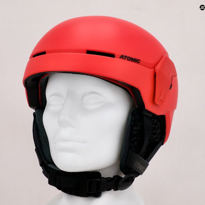 Dětská lyžařská helma ATOMIC Count Jr červená AN500595 9