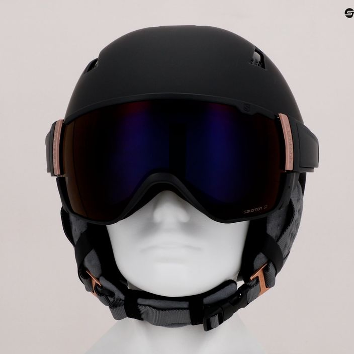 Dámská lyžařská helma Salomon Mirage černá L39919700 10