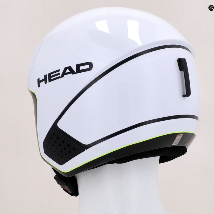 Pánská lyžařská helma HEAD Downforce bílá 320160 5