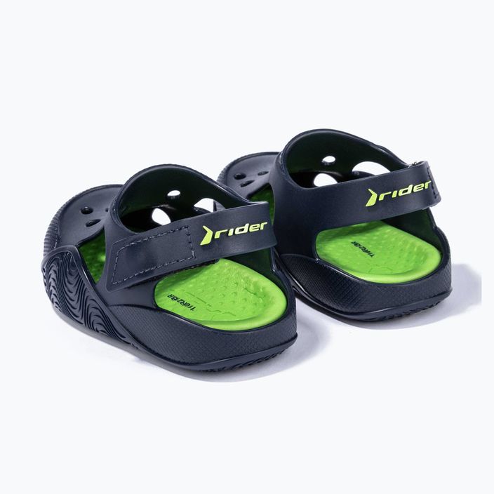 RIDER Comfy Baby modré/zelené sandály 11