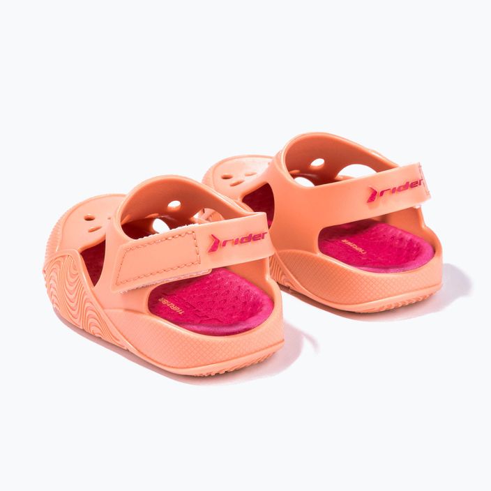 RIDER Comfy Baby oranžové/růžové sandály 11