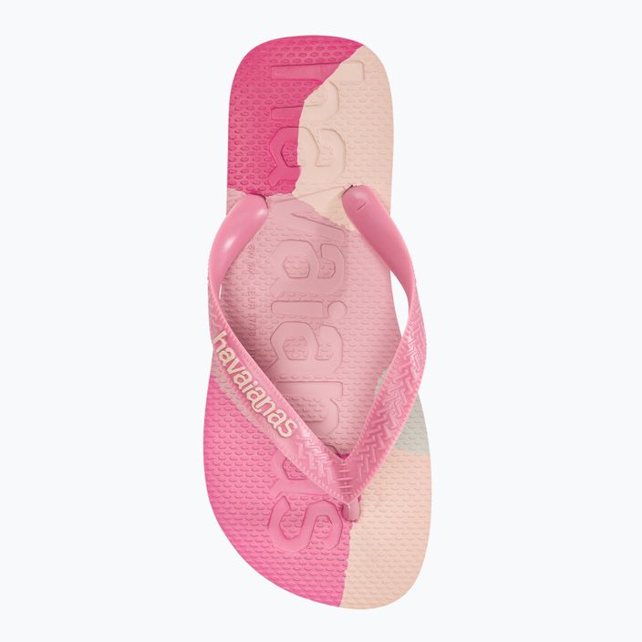 Žabky Havaianas Top Logomania Colors II crystal rose 5