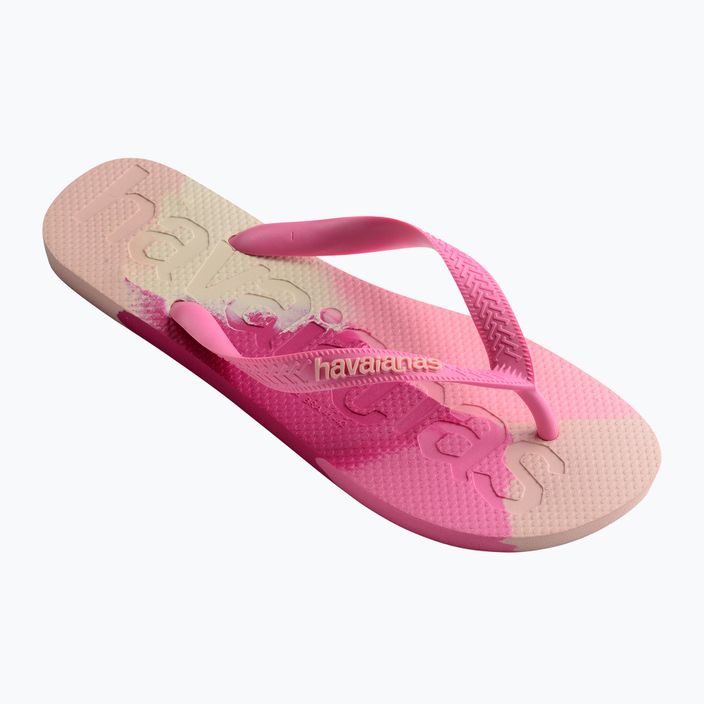 Žabky Havaianas Top Logomania Colors II crystal rose 8