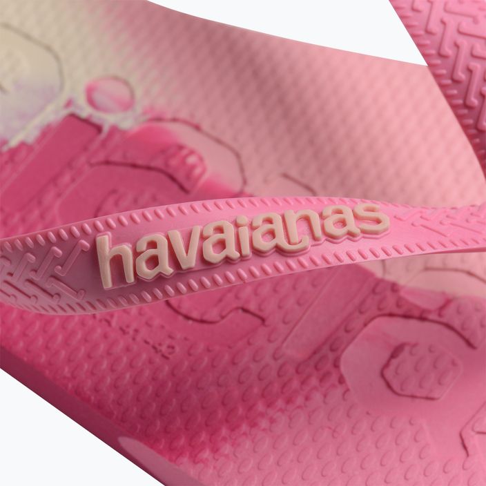 Žabky Havaianas Top Logomania Colors II crystal rose 12