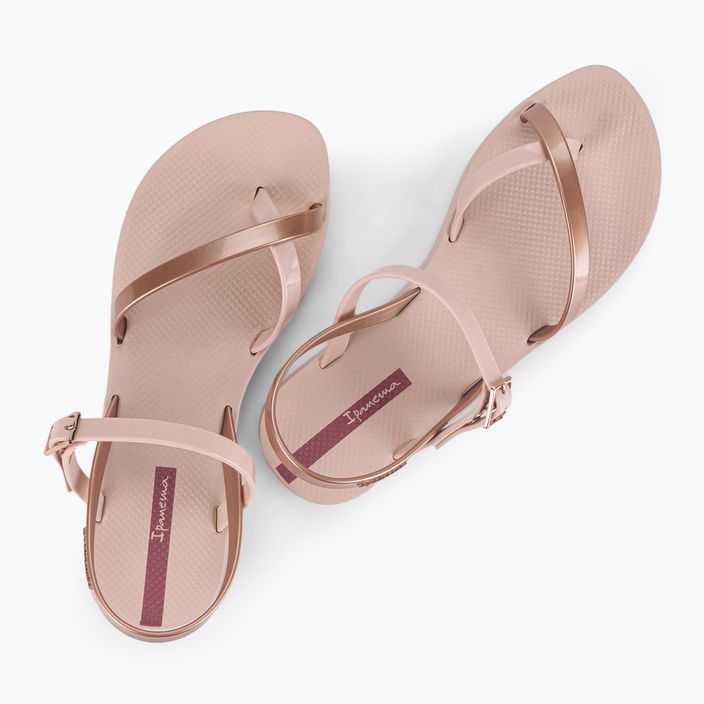 Dámské sandály Ipanema Fashion VII pink/metallic pink/burgundy 3