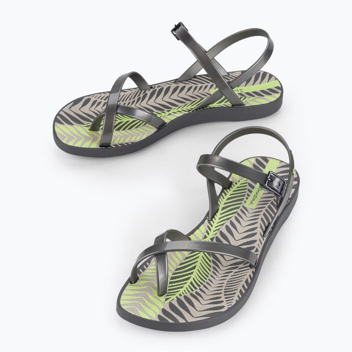 Dámské sandály Ipanema Fashion VII grey/silver/green 9