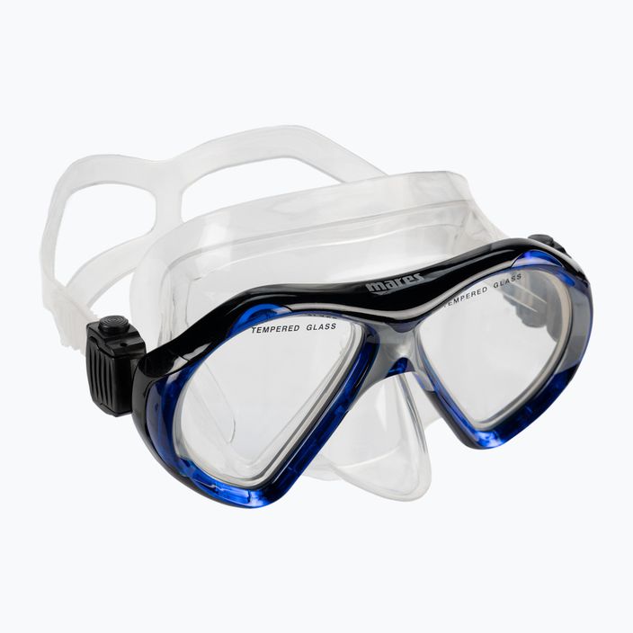 Potápěčský set Mares ABC Quest Travel maska+ fajka+ płetwy černo-modrý 410797 6