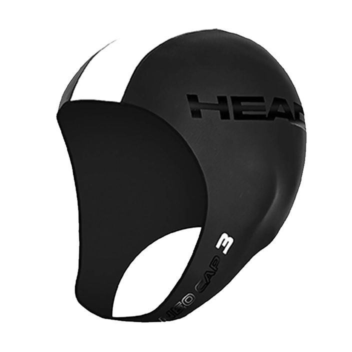 Plavecká čepice HEAD Neo 3 black/white 2