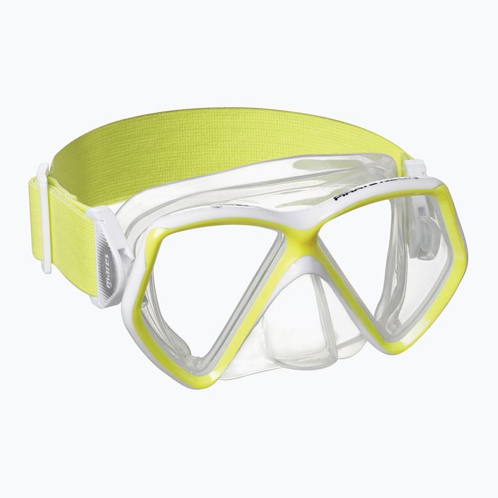 Dětská šnorchlovací sada  Mares Combo Pirate Neon yellow/white/clear 411788SF 2