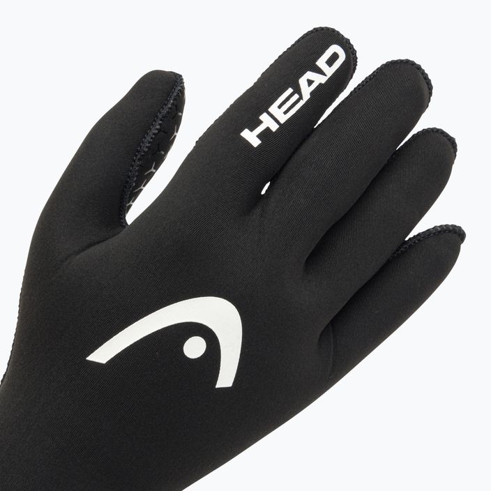 Plavecké neoprenové rukavice HEAD Neo Grip black 4