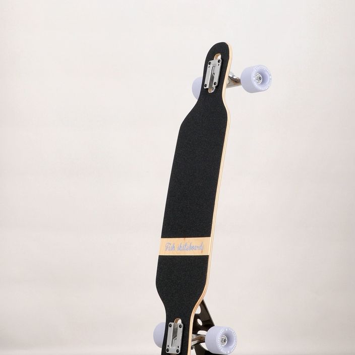 Fish Skateboards Octopus longboard béžový LONG-OCT-SIL-PUR 10
