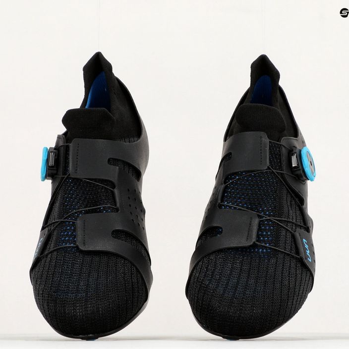 Pánská silniční obuv UYN Naked Carbon black/blue 10