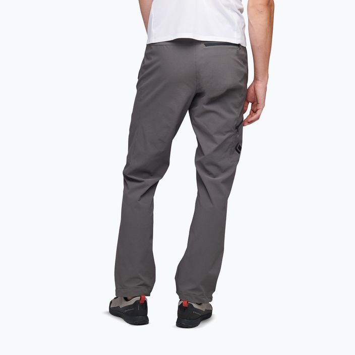 Pánské softshellové kalhoty Black Diamond Alpine šedé APG61M025LRG1 2