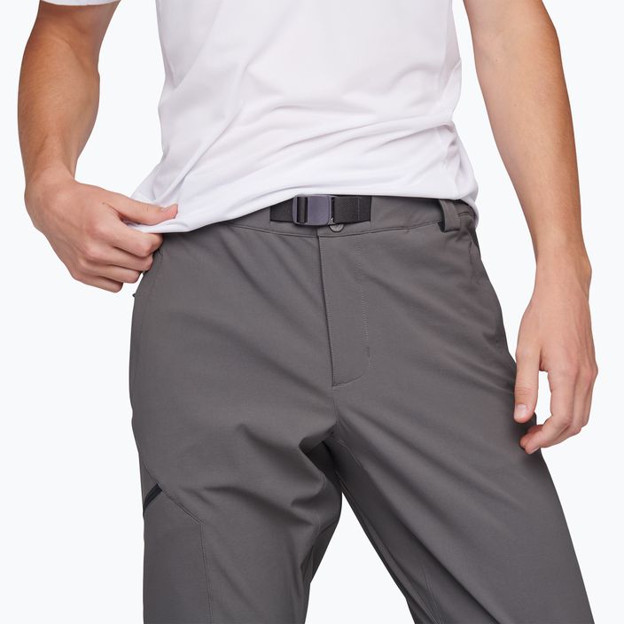 Pánské softshellové kalhoty Black Diamond Alpine šedé APG61M025LRG1 4