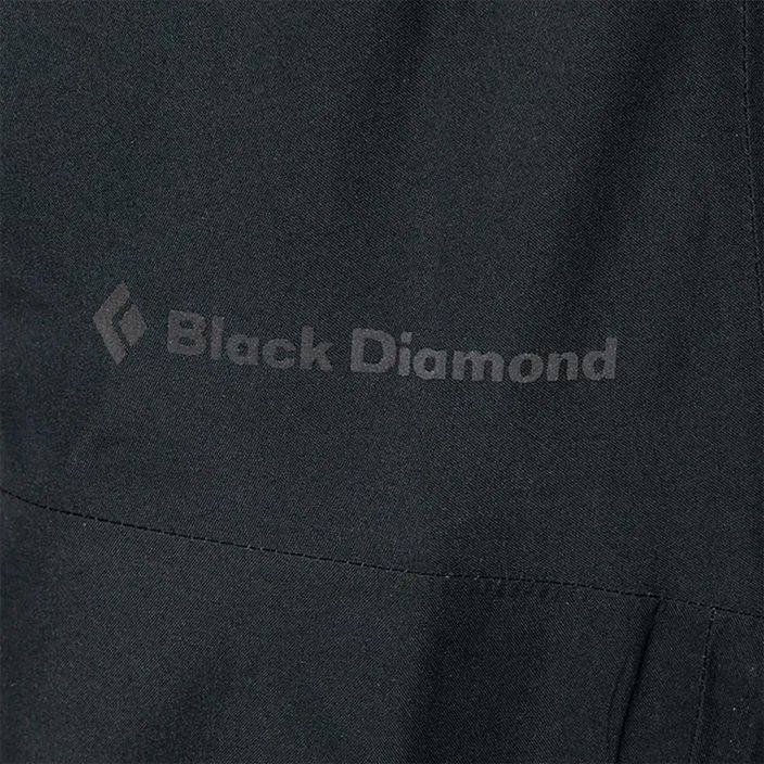 Pánské nepromokavé kalhoty Black Diamond Liquid Point černé AP7410000002SML1 4